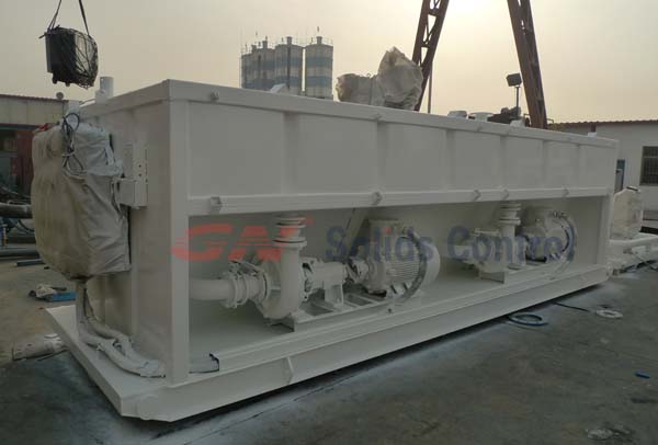 drilling fluid recovery system mud tank
